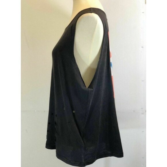 Somedays Lovin Women's Black Namesake Tank Top S L - Picture 6 of 9